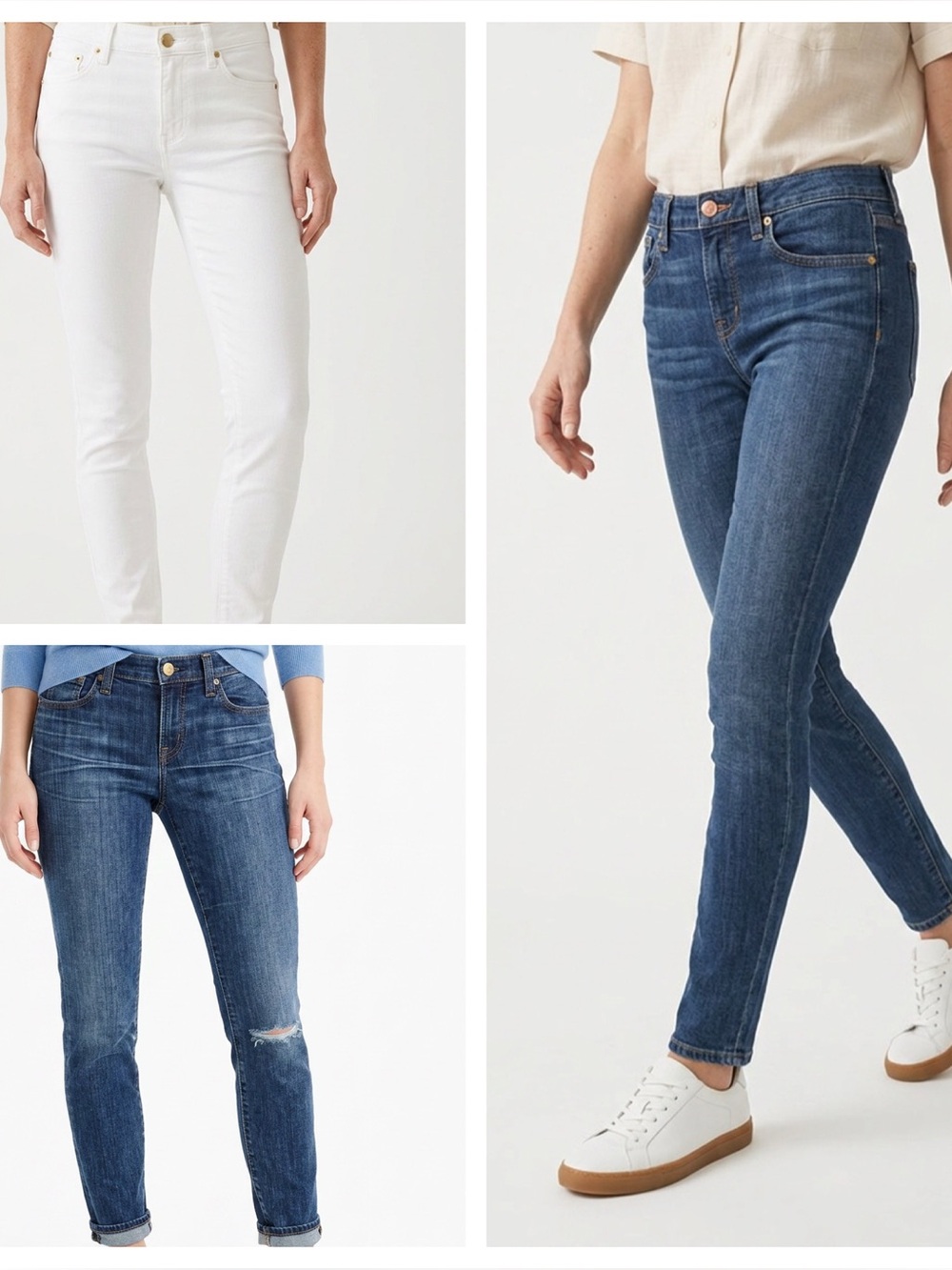J. CREW | Toothpick Skinny Jeans 3 Pr Sz 29 Tall